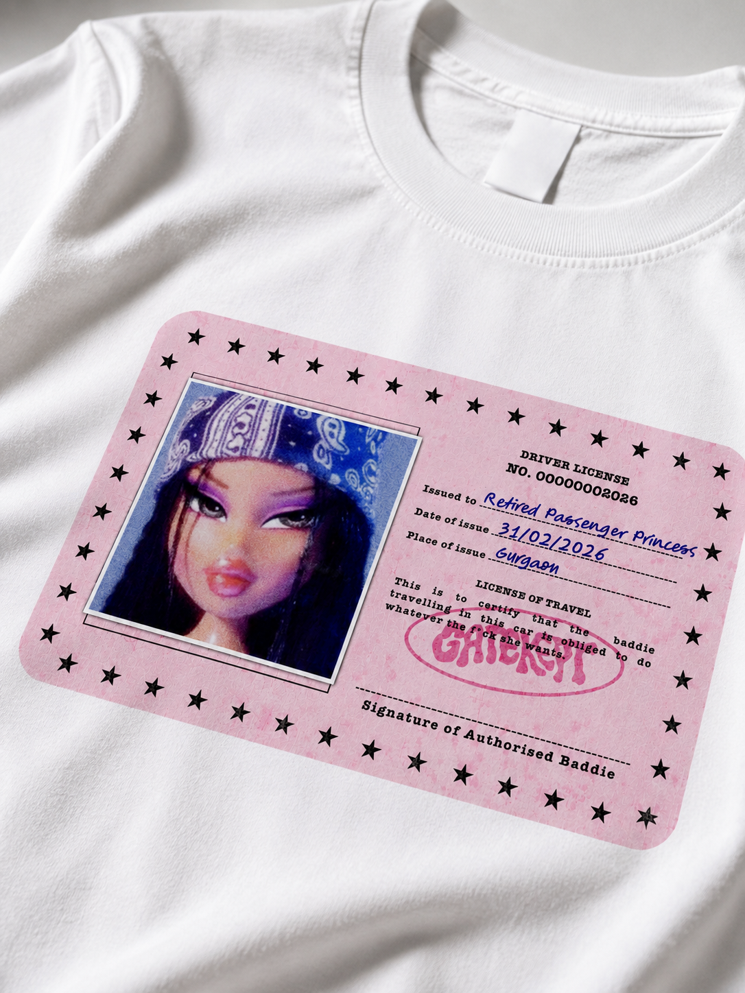 Retired Passenger Princess Tee