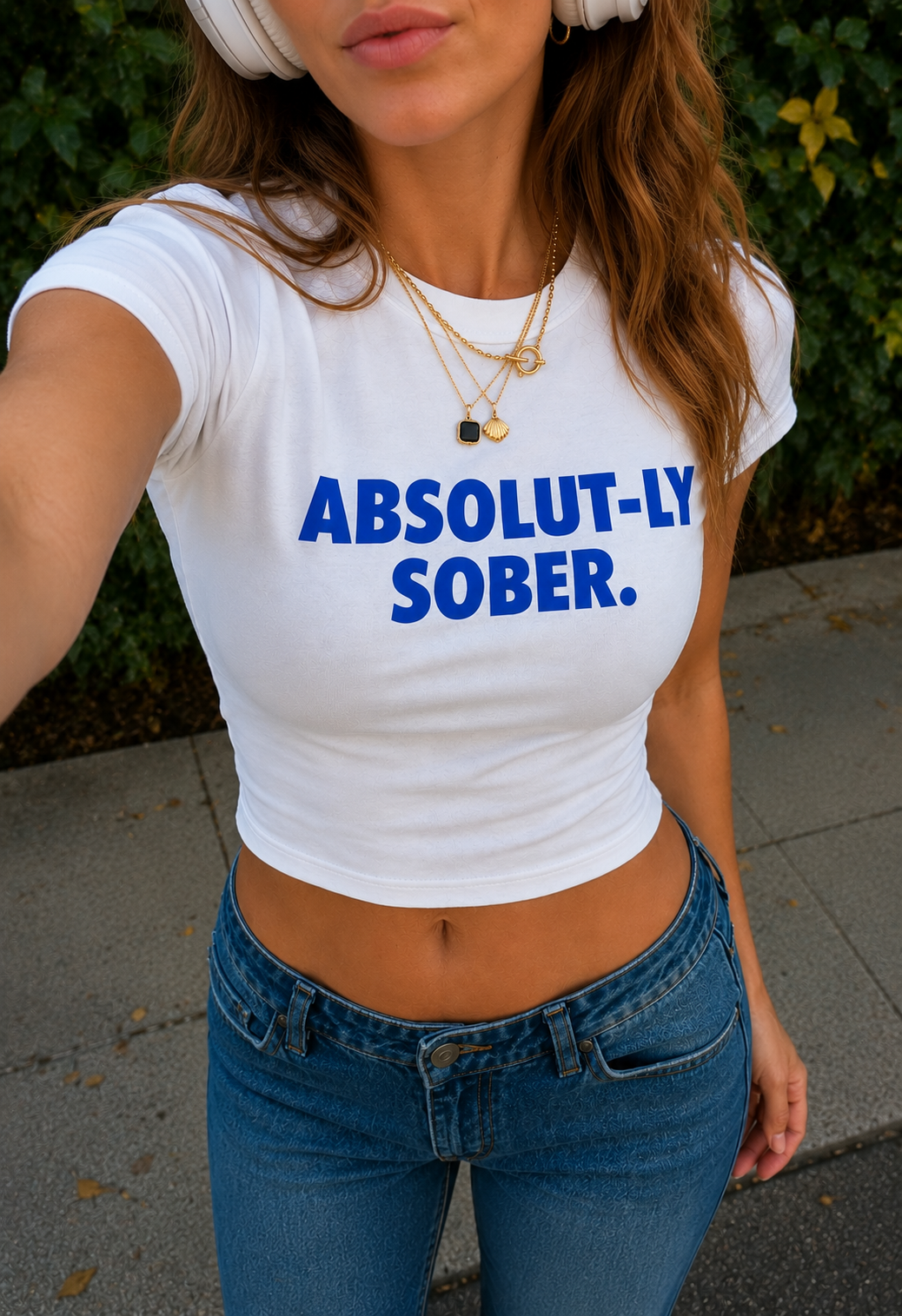 ABSOLUT-LY SOBER Baby Tee-thumbmail-2